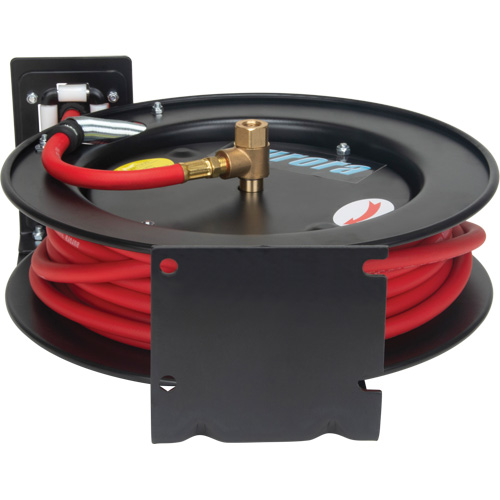 Hose Reel, Air/Water, 1/4" x 35', Single Hose, 300 psi OSI Industrial Sales