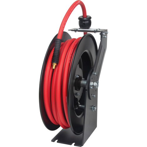 Hose Reel, Air/Water, 1/2" x 50', Single Hose, 300 psi OSI Industrial Sales