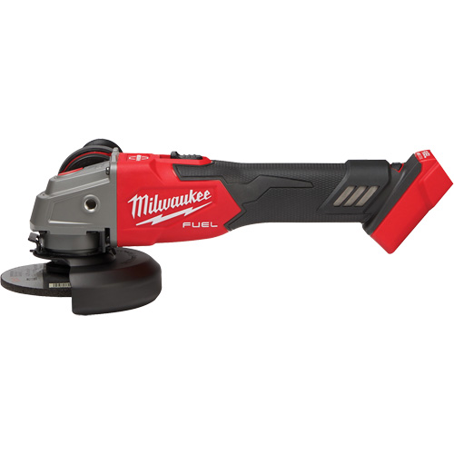 Meuleuse &agrave; frein &agrave; vitesse variable avec interrupteur &agrave; glissi&egrave;re verrouillable M18 Fuel, 18 V, Mandrin 5"/4-1/2", Lithium-ion OSI Industrial Sales