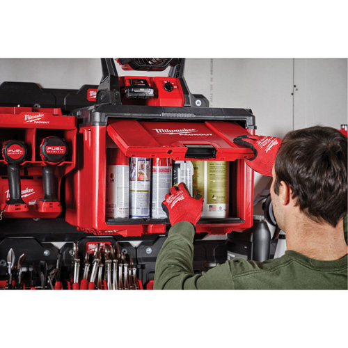 Armoire &agrave; outils Packout, 15" x 15" x 20", Noir/Rouge OSI Industrial Sales
