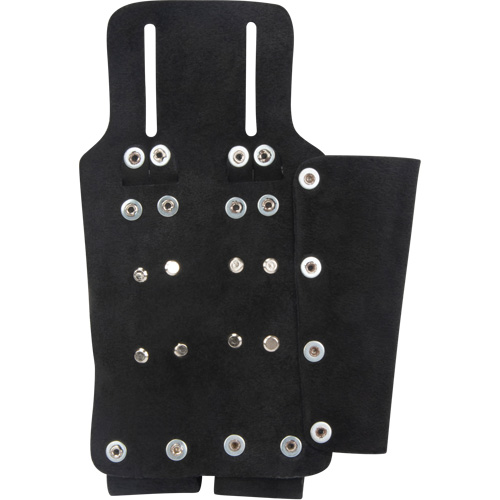 Porte-outils pour monteur de ligne, Porte-outil multiple, Cuir, 3 Poches OSI Industrial Sales