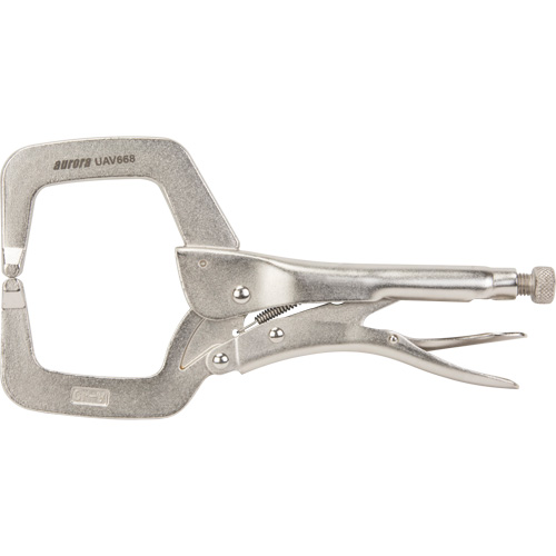 Locking Pliers, 11" Length, C-Clamp OSI Industrial Sales