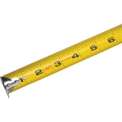 Tape Measure, 1" x 16', Imperial Graduations OSI Industrial Sales
