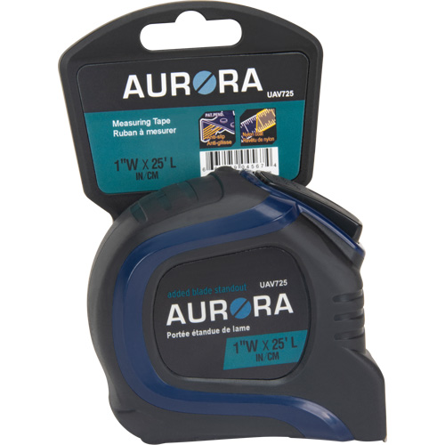 Ruban &agrave; mesurer, 1" x 25', Marques de goujon Imp&eacute;rial/Imp&eacute;rial & m&eacute;trique OSI Industrial Sales