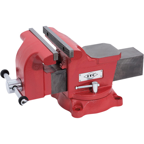 Mechanic's Vise, 8" Jaw Width, 3-1/2" Throat Depth OSI Industrial Sales