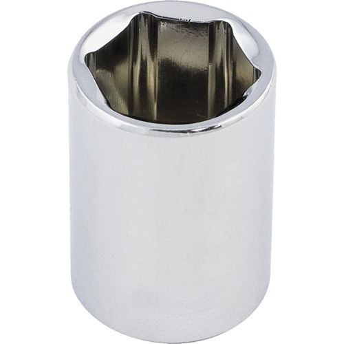Regular Chrome Socket, 1/2", 3/8" Drive, 6 Points OSI Industrial Sales