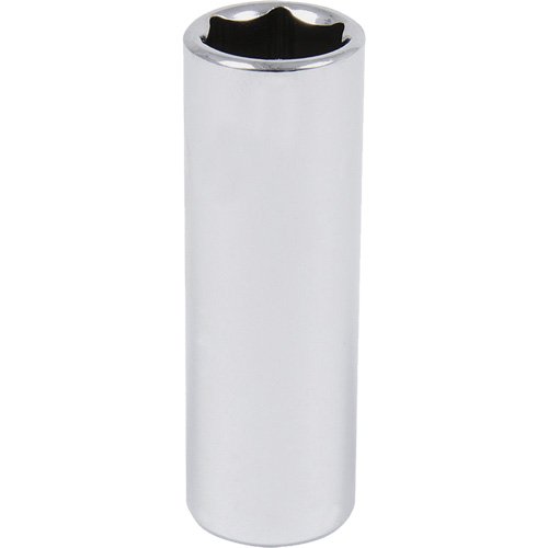 Chrome Socket, 9/16", 3/8" Drive, 6 Points, Deep OSI Industrial Sales