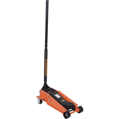 953D 2XP Floor Jack, 3 Ton(s) Capacity, 4-7/10" Lowered, 18-1/10" Raised, Manual Hydraulic OSI Industrial Sales