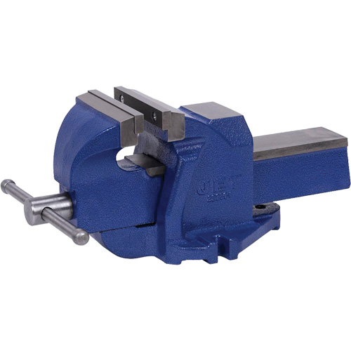 Heavy-Duty British Pattern Bench Vise, 6" Jaw Width, 3-1/2" Throat Depth OSI Industrial Sales