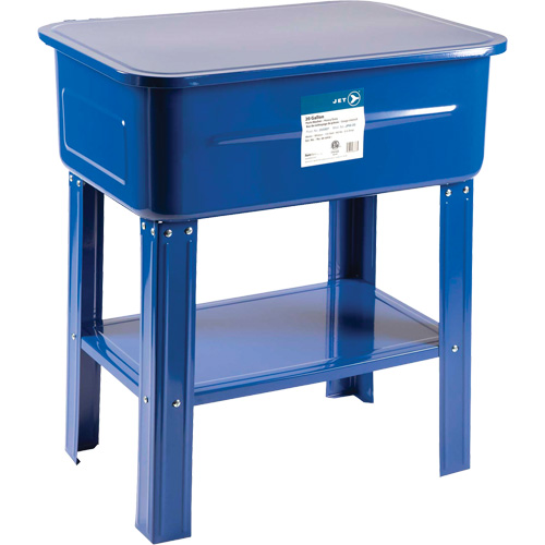 JPW-20 Bac de nettoyage usage intensif, Acier, 20 gal. OSI Industrial Sales