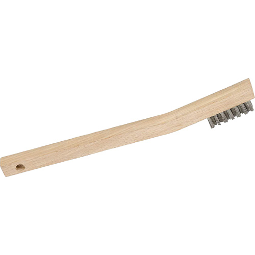 3MHSS Mini brosse &agrave; gratter en fil m&eacute;tallique, Acier inoxydable, 3 x 7 rangs de fils, Longueur 7-3/4" OSI Industrial Sales