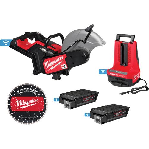 Ensemble scie &agrave; tronçonner MX Fuel avec frein RapidStop, 14" OSI Industrial Sales