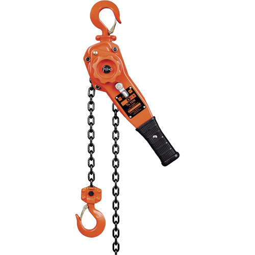 KLP-75L-5 KLP Series Lever Chain Hoists, 5' Lift, 1500 lbs. (0.75 tons) Capacity, Steel Chain OSI Industrial Sales