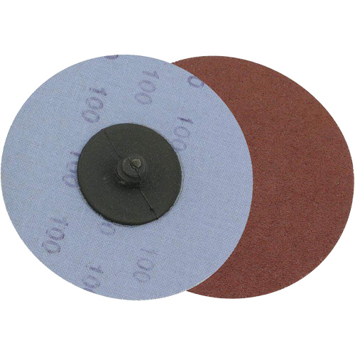 Support en tissu pour disques de ponçage pour rectifieuses — pour l'acier, 3" dia., Grain 36, Oxyde d'aluminium OSI Industrial Sales