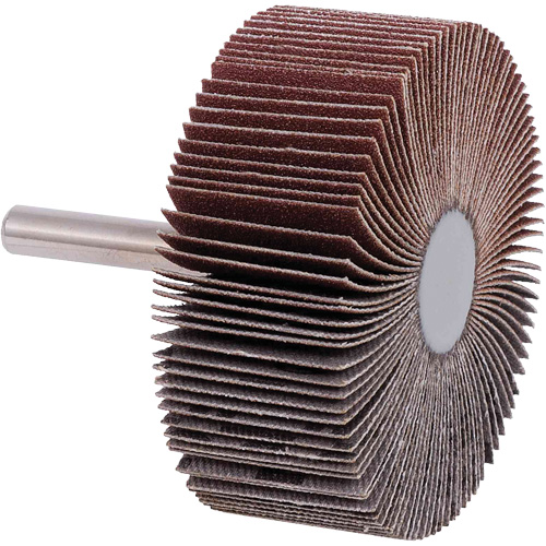 Flap Wheels, 40 Grit, 2-1/2" x 1" OSI Industrial Sales