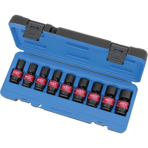 PSU912M Jeux de douilles universelles, 9 Mcx, Chocs, Prise de 1/2" OSI Industrial Sales