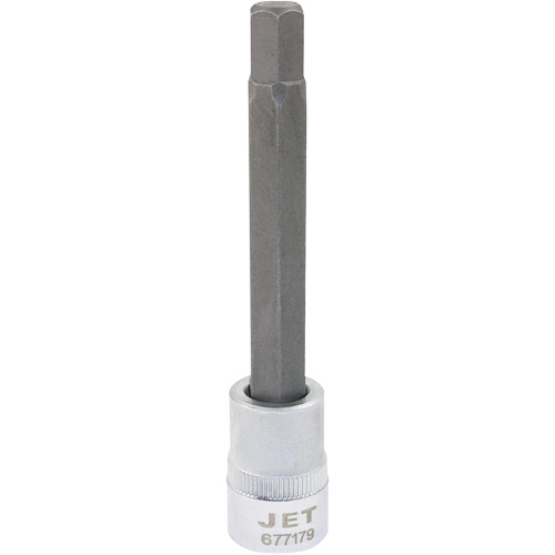 Extra-Long Bit Sockets, Hex, 7 mm x 4" L, 3/8" Drive OSI Industrial Sales