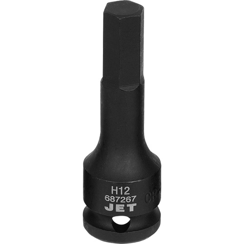 Impact Socket Bits, Hex, 12 mm x 1/2" Drive OSI Industrial Sales