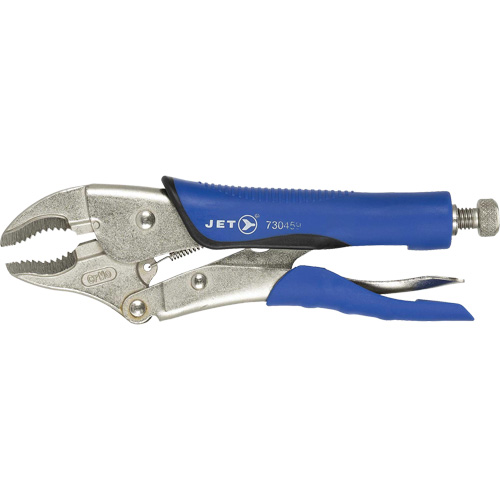 J10WRG Curved Jaw Locking Pliers, 10" Length, Curved Jaw OSI Industrial Sales