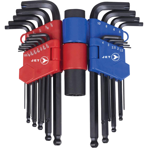 JHHK-22 Hextractor Hex Key Wrench Sets, 22 Pcs., Metric & Imperial OSI Industrial Sales