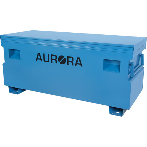 Jobsite Tool Box, 60" x 24" x 27-1/2", Steel, Blue OSI Industrial Sales