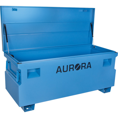 Jobsite Tool Box, 60" x 24" x 27-1/2", Steel, Blue OSI Industrial Sales