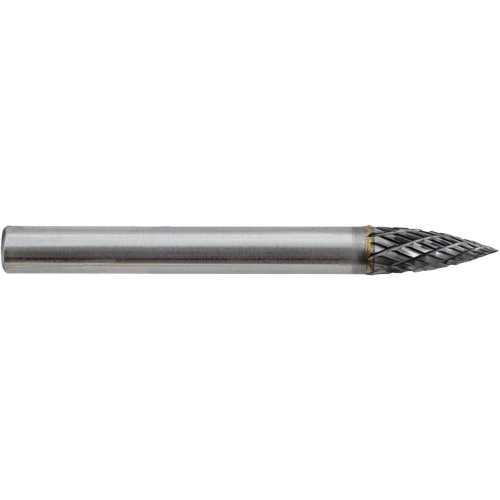 G1-DC JET-KUT&reg; Tree Shape Bur (Pointed End), 1/4" Dia. OSI Industrial Sales