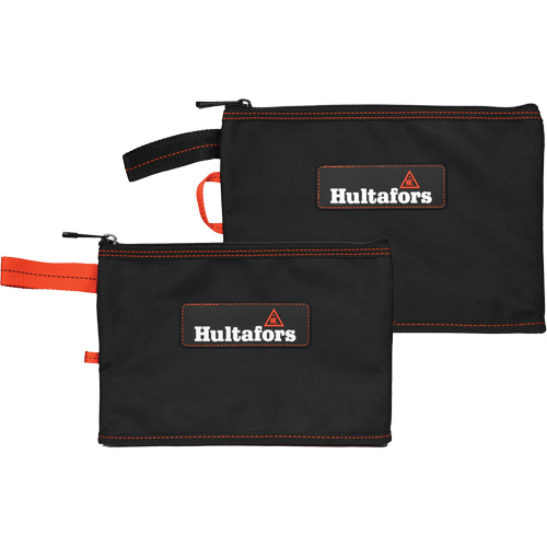 Multi-Purpose Zippered Bag, Ballistic Polyester, Black/Red OSI Industrial Sales