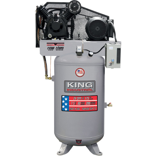Compresseur d'air biphas&eacute;, 80 gal. (96 gal. US) OSI Industrial Sales