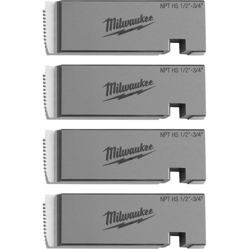 Fili&egrave;res de filetage pour tuyaux universel NPT, Pour tuyau de 1/2"-3/4", Acier rapide OSI Industrial Sales