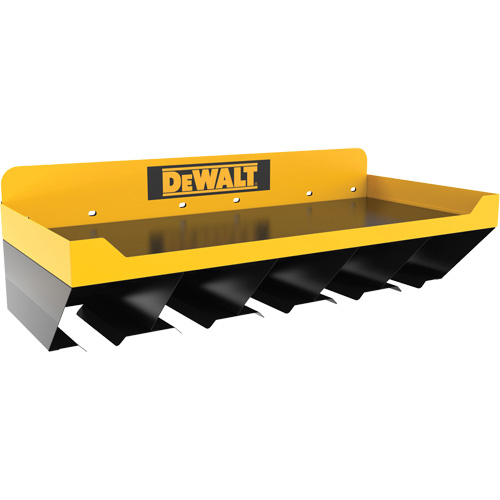Power Tool Storage Shelf Combo, Steel, Black/Yellow OSI Industrial Sales