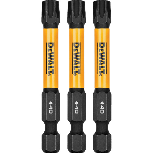 Forets pour tournevis &agrave; chocs FLEXTORQ 3 mcx, Torx, T-40, Prise 1/4" OSI Industrial Sales