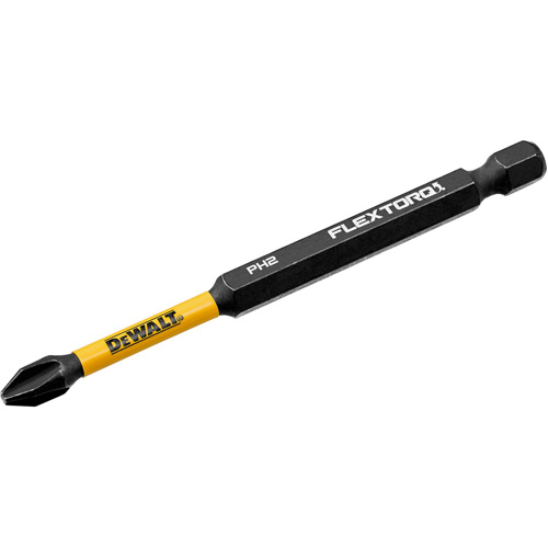 FLEXTORQ&reg; Impact Driver Bit, Phillips, #2 Tip, 1/4" Drive Size, 3-1/2" Length OSI Industrial Sales