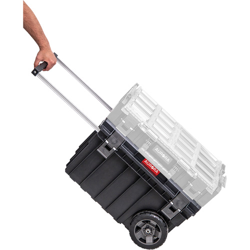 Coffre &agrave; outils roulant Arx, 23-4/5" x 16" x 15-3/5", Noir OSI Industrial Sales