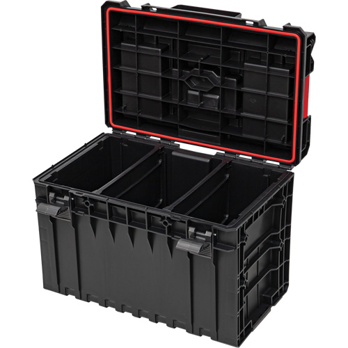 Arx Large Toolbox, 23" x 15-1/5" x 16-1/2", Black OSI Industrial Sales