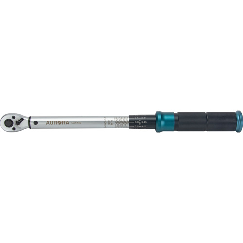 72-Tooth Torque Wrench, Click, 3/8" Square Drive, 10 - 100 ft-lbs. OSI Industrial Sales