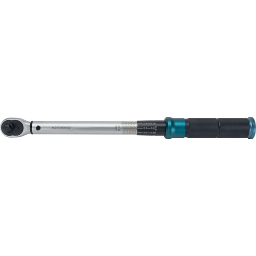 72-Tooth Torque Wrench, Click, 3/8" Square Drive, 10 - 100 ft-lbs. OSI Industrial Sales