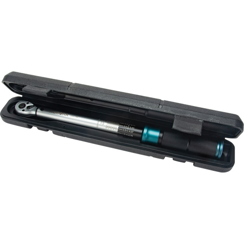 72-Tooth Torque Wrench, Click, 3/8" Square Drive, 10 - 100 ft-lbs. OSI Industrial Sales