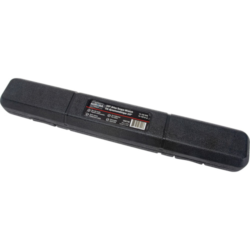 72-Tooth Torque Wrench, Click, 3/8" Square Drive, 10 - 100 ft-lbs. OSI Industrial Sales