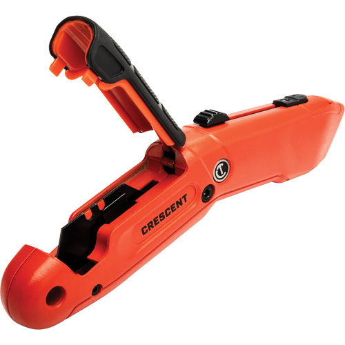 Auto-Retracting Safety Knife, 1", Steel, Aluminum Handle OSI Industrial Sales