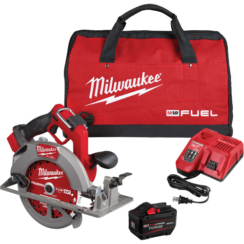Fuel Circular Saw Kit, 7-1/4", 18 V OSI Industrial Sales