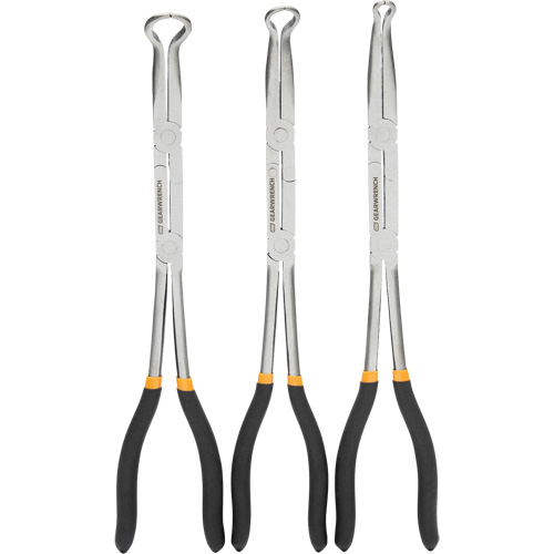 Double-X Hose Grip Plier Set, 3 Pieces OSI Industrial Sales