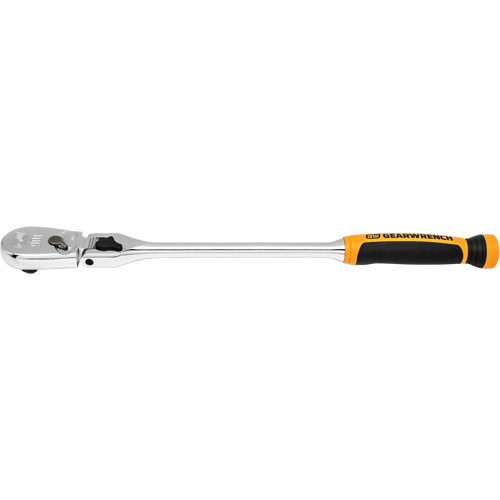90-Tooth Dual Material Locking Flex Head Teardrop Ratchet OSI Industrial Sales