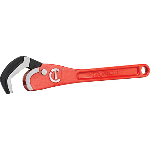 Cl&eacute; pour tuyau en acier auto-ajustable, Cap des m&acirc;choires 2-1/2", Longueur 16", Fini Rev&ecirc;tement en poudre, Prise Non-ergonomique OSI Industrial Sales