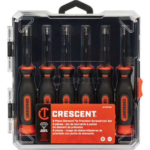 Diamond Tip Precision Screwdriver Set, 6 OSI Industrial Sales