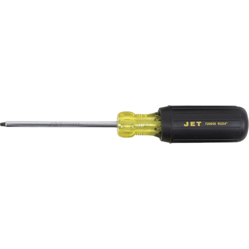 JKSR-2 Square Screwdriver, #2 Tip, Round, 4" L, Cushion Grip Handle OSI Industrial Sales