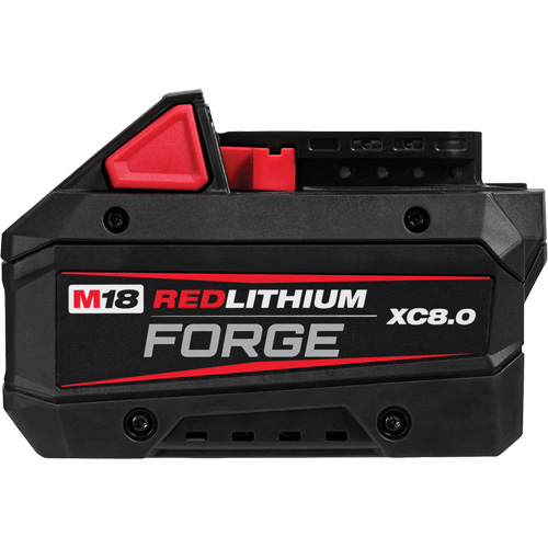 REDLITHIUM FORGE XC8.0 Battery Pack, Lithium-Ion, 18 V, 8 Ah OSI Industrial Sales