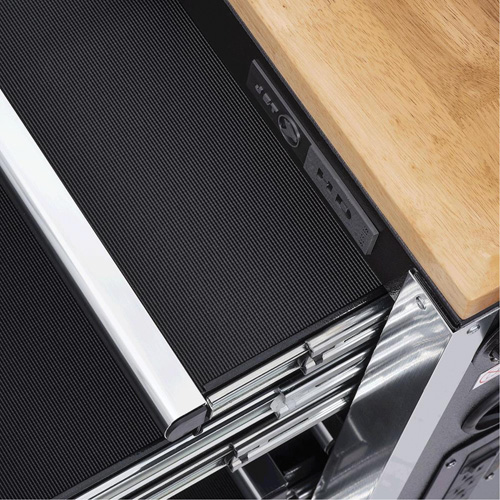 HDRC5212 HD Series Roller Cabinet, 12 Drawers, 51-1/4" W x 21" D x 40-3/10" H, Black OSI Industrial Sales