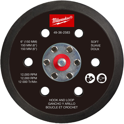 Soft Hook and Loop Sander Backing Pad OSI Industrial Sales