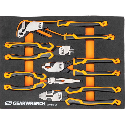 Mechanics Tool Set in Modular Foam Trays with Storage Unit, 194 Pieces OSI Industrial Sales